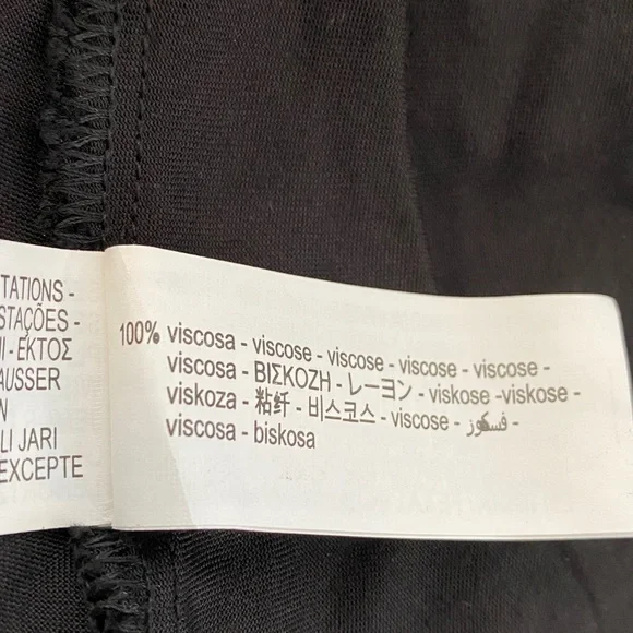 NWT Zara Black Satin Effect Cutout Waist Strap Maxi Dress, Size M - Picture 17 of 17